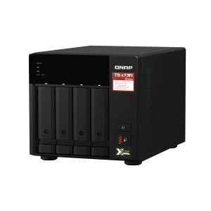 QNAP Systems TS-473A-8G NAS 4-Bay [0/4 HDD/SSD, 2x 2.5 Gigabit Ethernet, 3x USB-A, 1x USB-C, 8GB RAM]