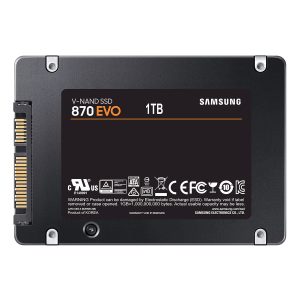 Samsung 870 EVO SSD 1TB 2.5 Zoll SATA 6Gb/s Interne Solid-State-Drive