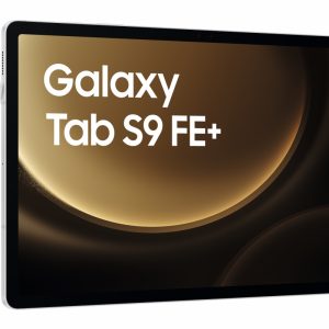 Samsung Galaxy Tab S9 FE+ Wi-Fi Silver +Book Cover Keyboard 12.4″ WQXGA+ Display / Octa-Cora / 8GB RAM / 128GB Memory / Samsung Book Cover Keyboard