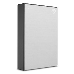Seagate One Touch Password HDD 4TB Silver External Hard Drive, USB 3.2 Gen 1×1