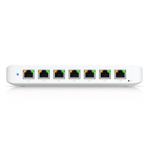 Ubiquiti Ultra 60W 8-Port Managed Switch 8x Gigabit Ethernet (7x PoE+), 1x PoE++ (zur Stromversorgung), 60W AC Adapter