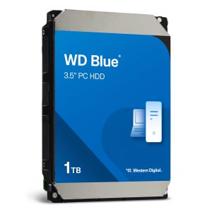 Western Digital WD Blue Desktop 1TB 3.5 Zoll SATA Interne PC Festplatte (CMR)