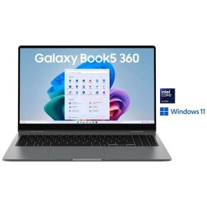 Samsung Galaxy Book5 Pro 360, Moonstone Gray, Core Ultra 7 256V, 16GB RAM, 512GB SSD, DE