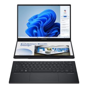 ASUS Zenbook Duo OLED UX8406MA-PZ058X – 35.6 cm (14″) – Ultra 9 185H – Evo – 32 GB of RAM – 2 TB SSD