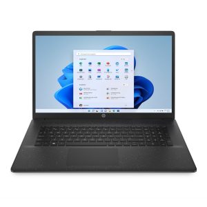 HP 17-cn3133ng, Jet Black/Starry Black, Core i3-N305, 8GB RAM, 512GB SSD, DE