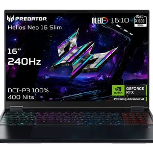 Acer Predator Helios Neo 16S AI PHN16S-71 – 40.6 cm (16″) – Ultra 9 275HX – 64 GB RAM – 1,024 TB SSD x 2 –