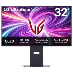 LG UltraGear 32GS95UV-B – OLED-Monitor – 80 cm (32″) – HDR