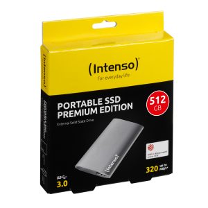 Intenso External SSD Premium 500GB Anthracite External Solid-State Drive