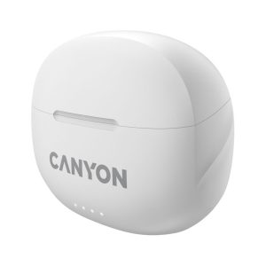 Canyon TWS-8, Kabellose Bluetooth-Stereokopfhörer Umgebungsgeräuschunterdrückung, 7,5 Stunden Wiedergabe, 32 Stunden mit Ladecase