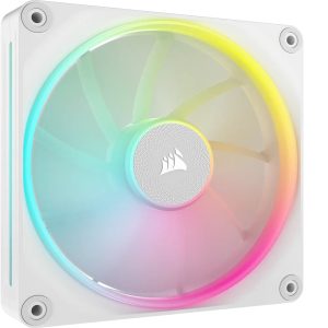 CORSAIR iCUE LINK LX140 RGB White 2 Pack | 140mm case fan