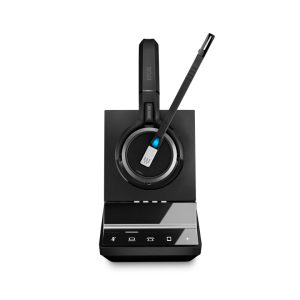 EPOS IMPACT SDW 5065, double-sided wireless DECT headset dual connectivity, noise cancelling system, optimized for UC and with Skype for Business-Ze