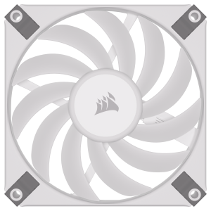 CORSAIR AF120 RGB SLIM white | 120mm case fan
