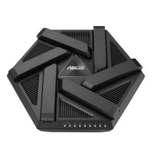 ASUS RT-AXE7800 WLAN Router PROMO WiFi 6E (802.11ax), Tri-Band, bis zu 7.800 Mbit/s, 1x 2.5 GbE LAN/WAN, 1x GbE LAN/WAN, 3x GbE LAN