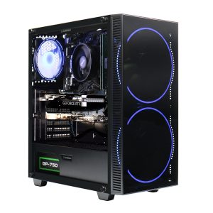 Hyrican Gaming-PC + MSI PRO MP273ADE SET AMD Ryzen 7 5700X, 32GB DDR4 RAM, 1TB M.2 SSD, NVIDIA GeForce RTX 4060, Windows 11 Home