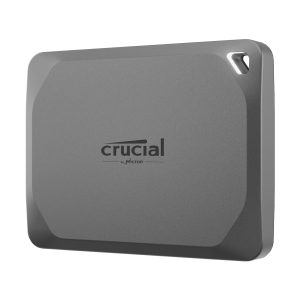 Crucial X9 Pro Portable SSD 1TB Grey External Solid-State Drive, USB 3.2 Gen 2×1