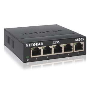 NETGEAR GS305 SOHO Unmanaged Switch [5x Gigabit Ethernet]