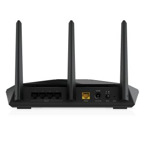 NETGEAR Nighthawk RAX30 WiFi 6 Router [Dual-Band, bis zu 2,4 Gbit/s, 5 Streams, 5x GbE]
