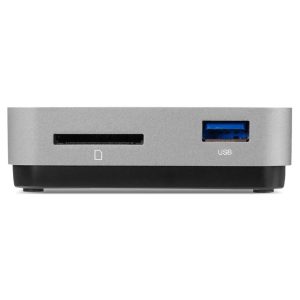 OWC USB-C Travel Thunderbolt 3 Dockingstation, 5 Ports, Display-Anschlüsse mit bis zu 4K-Auflösung, Bis zu 100 W Pass-Through-Leistung