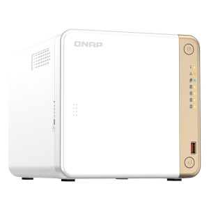 QNAP TS-462-4G NAS 4-Bay 0/4 HDD/SSD, 1x 2.5G Ethernet, 1x HDMI, 4GB RAM