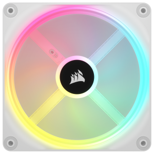 CORSAIR iCUE LINK QX140 RGB WHITE Erweiterungskit | 140mm Gehäuselüfter