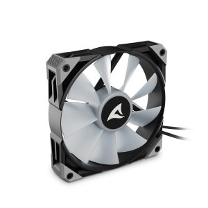 Sharkoon Rebel F50 PWM ARGB Black | 120mm Gehäuselüfter