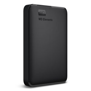 WD Elements Portable 5TB Schwarz Externe Festplatte, USB 3.2 Gen 1×1