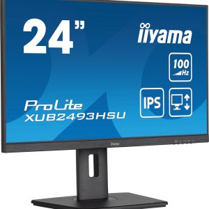 Iiyama ProLite XUB2493HSU-B7 – 60,5 cm (23,8″) IPS-Panel, Höhenverstellung