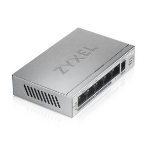Zyxel GS1005HP Unmanaged Switch 5x Gigabit Ethernet (4x PoE+, max. 60 Watt)