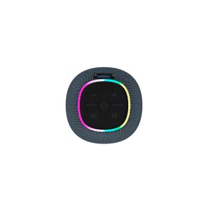 Canyon Tragbarer kabelloser Bluetooth-Lautsprecher BSP-8 10W Leistung, RGB-Hintergrundbeleuchtung, TWS-Funktion für Surround-Stereoklang