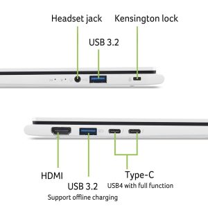 Acer Swift Edge 14 AI OLED (SFE14-51T-94BZ) 14,0″ WQ2.8K-touch, OLED, Intel Ultra 9-288V (48 TOPS), 32GB RAM, 1TB SSD, Windows 11