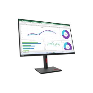 ThinkVision T32h-30 Business Monitor – QHD IPS Panel Height Adjustable, USB-C, Power Delivery 90W, RJ45