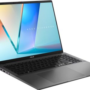ASUS VivoBook S16 S3607QA-PL006W, Matte Gray, Snapdragon X – X1-26-100, 16GB RAM, 1TB SSD, DE