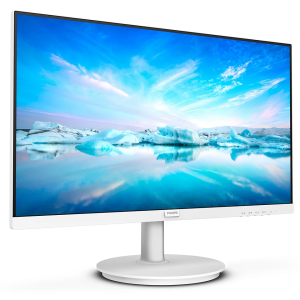 Philips 271V8AW 27 Zoll FHD Monitor, Lautsprecher (1920×1080, 75 Hz, VGA, HDMI) Weiss