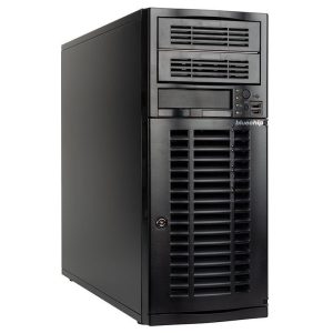 bluechip SERVERline T40310s Tower –  Intel Xeon Silver 4310, 32 GB RAM, 2x 960 GB SSD