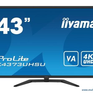 iiyama ProLite X4373UHSU-B1 – LED monitor – 4K – 109.2 cm (43″) – HDR