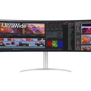 LG 49WQ95X-W – LED monitor – curved – 124.46 cm (49″) – HDR