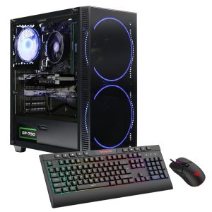 GAMEMAX Black Hole 7397 – AMD Ryzen 5 7600X3D | 32 GB RAM |  1TB SSD | NVIDIA RTX 4070