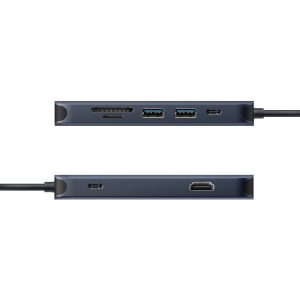 Hyper HyperDrive EcoSmart Gen.2 Universal USB-C 8-in-1 Hub 100W HyperDrive EcoSmart Gen.2 Universal USB-C 8-in-1 Hub with 100W
