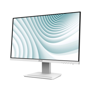 MSI PRO MP243XWDE Business Monitor – IPS Panel, White 100HZ, HDMI/DP 4ms Pivot