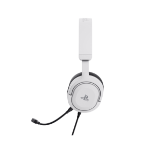 Trust Gaming GXT498W Forta Headset for PS5 Powerful over-ear gaming headset made from recycled materials – officially licensed for PS5TM, white