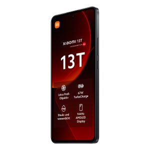 Xiaomi 13T 5G 8GB+256GB Black 16,94cm (6,67″) AMOLED Display, Android 13, 50MP Triple-Kamera