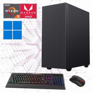 Hyrican Gamemax Home-Office PC Edge Blue 7198, Ryzen 5 5600G, 16GB RAM, 1TB SSD