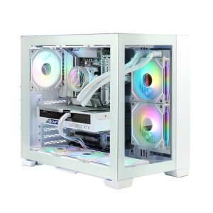 HYRICAN SNOW 7360 | Ryzen 7 7800X3D | 32GB DDR5 | 2TB SSD | RTX 4070Ti Super – Water cooling