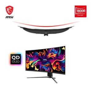 MSI MAG 341CQPDE QD-OLED Gaming Monitor – UWQHD, 175 Hz, 0,03 ms MSI OLED Care 2.0, HDMI 2.1 mit 48Gbps Bandbreite, 120Hz , VRR und ALLM Unterstützung