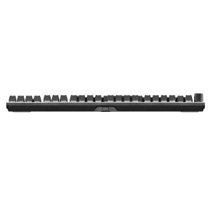 be quiet! Light Mount Silent Tactile Tastatur – Gaming Tastatur mit geschmierten Taktilen Switches, 3 Schicht-Dämmung und 3D Media Wheel