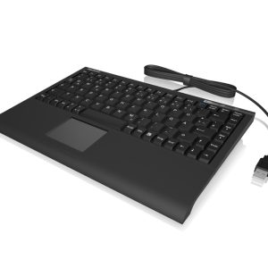 Keysonic ACK-540U+ Tastatur [Tastatur, Mini, Smart-Touchpad, SoftSkin, USB, ]