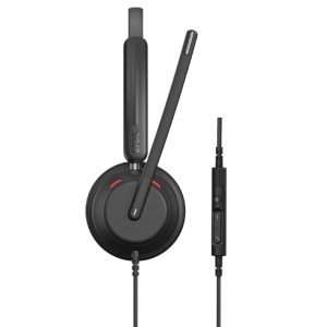 Epos IMPACT 760, Stereo-Headset, Kabelgebunden 3 digitale Mikrofone, Super-Wideband-Technologie