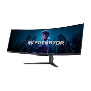 Acer Predator X49X (X49Xbmipphuzx) 49,0″ DQHD OLED Curved Gaming 124,5 cm (49,0 Zoll), 240Hz, HDR1000, HDMI 2.1, 2x DP, 1x Type-C, USB 3.2 x2 + USB-B,
