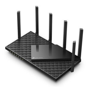 TP-Link Archer AXE75 WiFi 6E Router AX5400 Tri-band, 1x Gigabit WAN, 4x Gigabit LAN