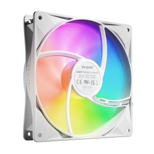 be quiet! LIGHT WINGS LX 140mm PWM high-speed White Triple Pack – Gehäuselüfter